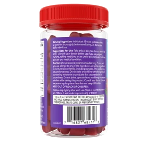 PEPCID™ Soothing Gummies, Heartburn Relief* + Sleep Support*, Strawberry