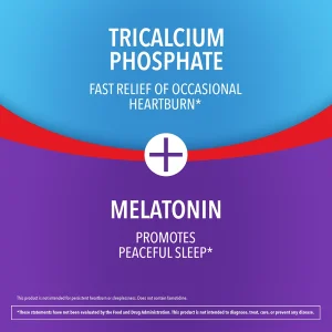 PEPCID™ Soothing Gummies, Heartburn Relief* + Sleep Support*, Strawberry