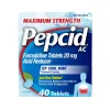 PEPCID AC® Maximum Strength Heartburn Relief & Acid Reducer, Icy Cool Mint, 20 mg Famotidine Tablets